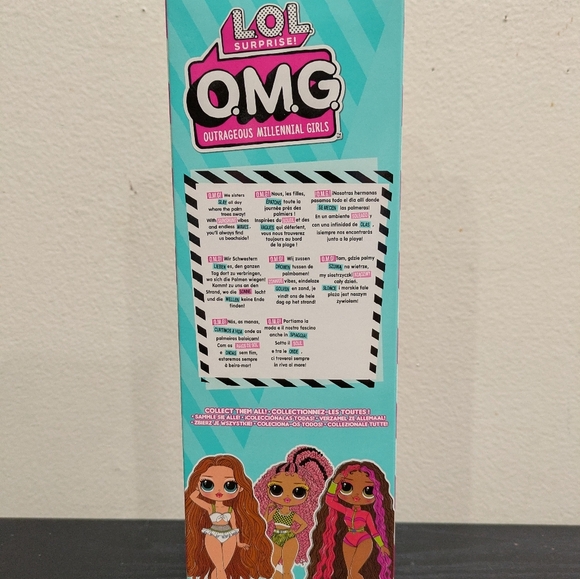 L.O.L. Surprise! Coastal Q.T. Doll with Brown Hair and Blue Eyes - Picture 4 of 9